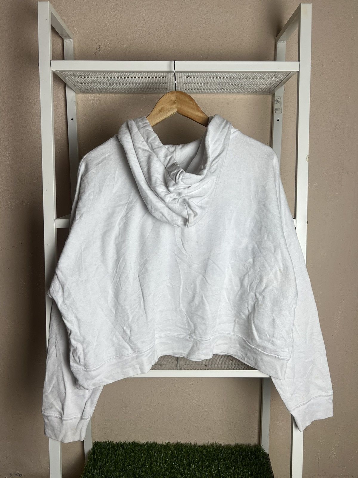 Calvin Klein Calvin Klien Crop Top Hooded Big Logo Size XL / US 12-14 / IT 48-50 - 6 Thumbnail