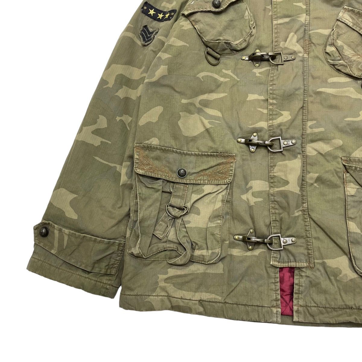 14th Addiction 🔥Japanese Brand Kiss Mark Camo Field Jacket Size US M / EU 48-50 / 2 - 7 Thumbnail