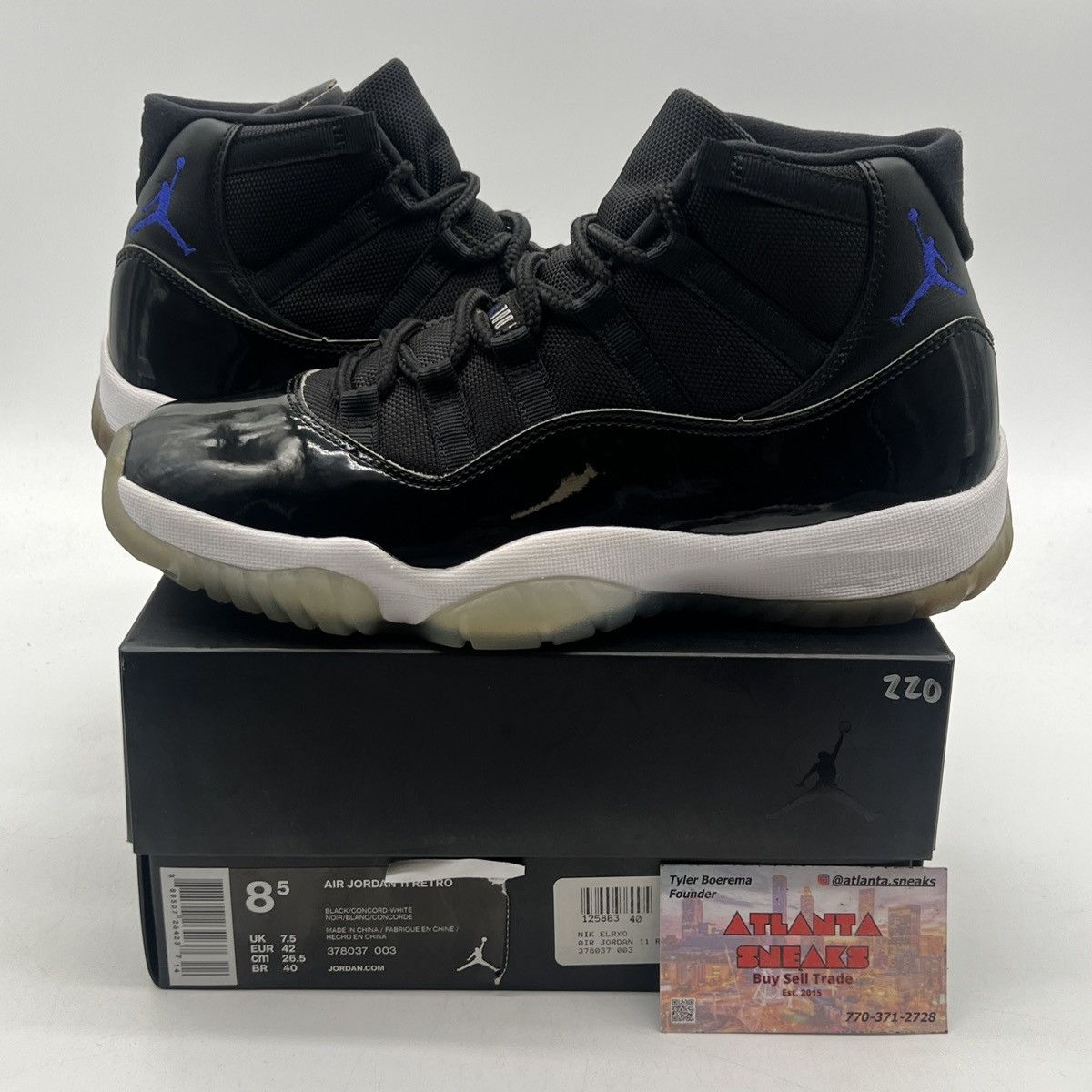 Jordan Brand Air Jordan 11 space jam Size US 8.5 / EU 41-42 - 1 Thumbnail