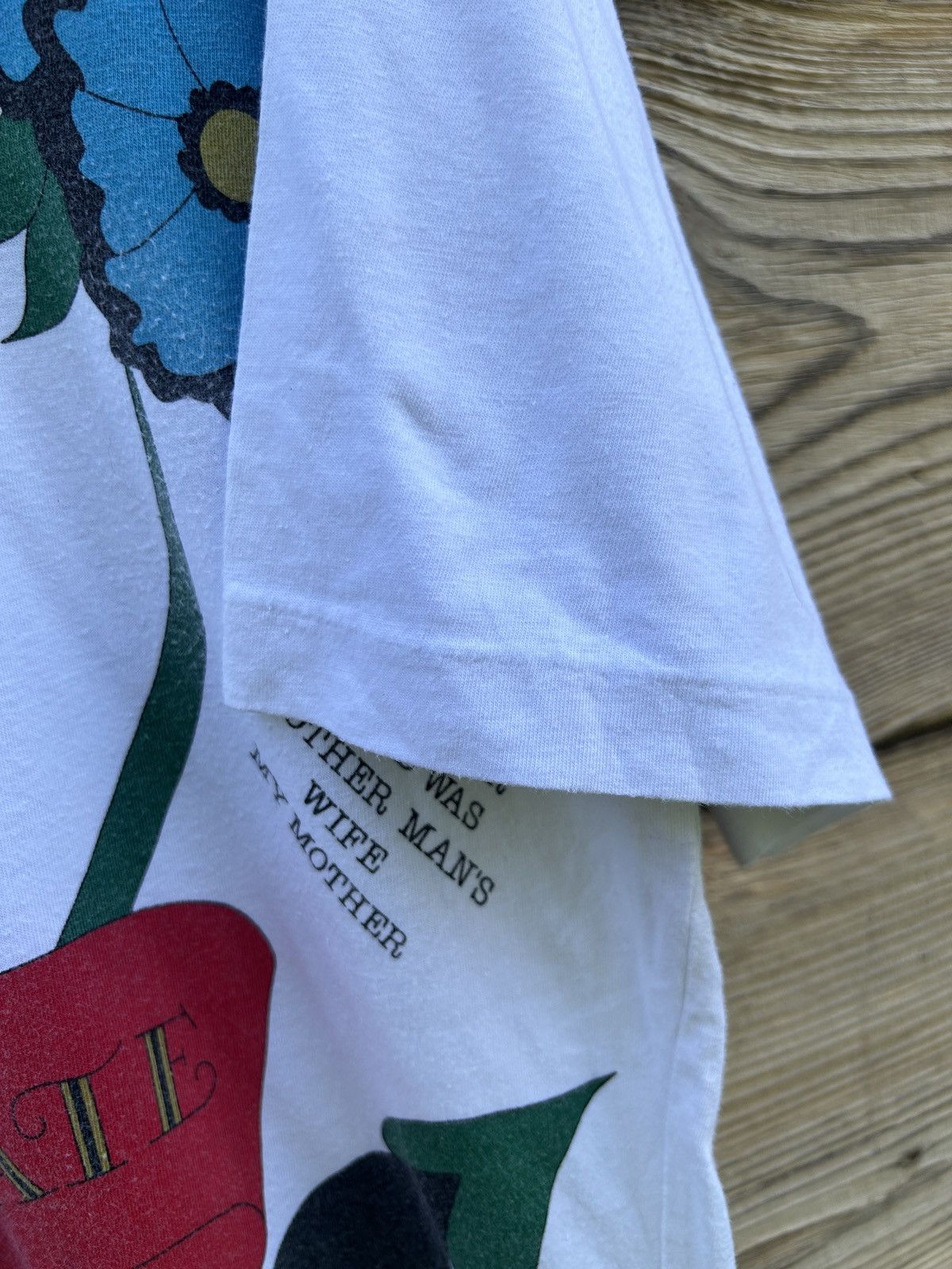 Vintage 90s Vintage Single Stitch Tattoo AOP Art Like Audigier Tee Size US XL / EU 56 / 4 - 6 Thumbnail