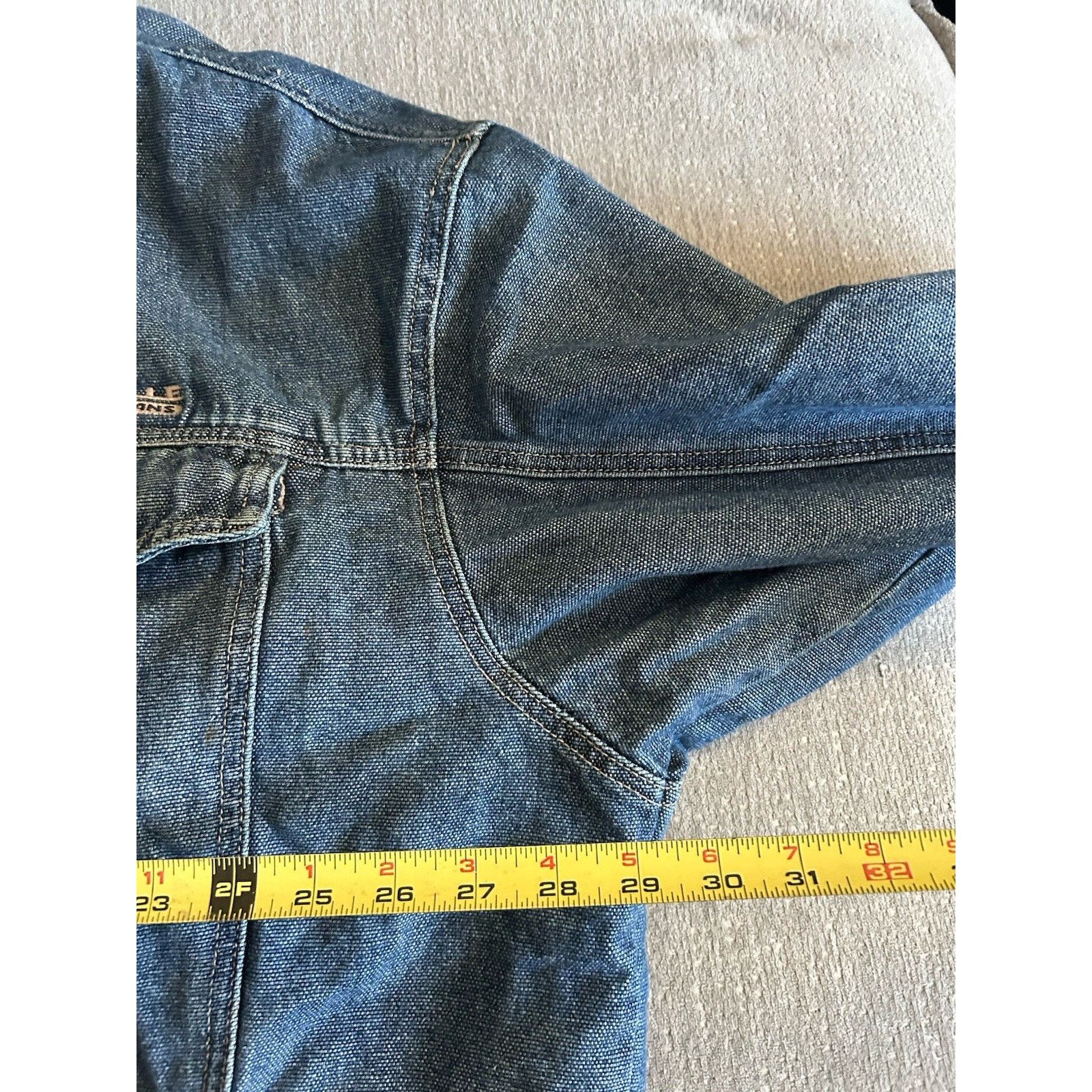 Pelle Pelle PELLE PELLE Marc Buchanan Y2K Denim Jacket XXL Blue Trucker Size US XXL / EU 58 / 5 - 12 Thumbnail