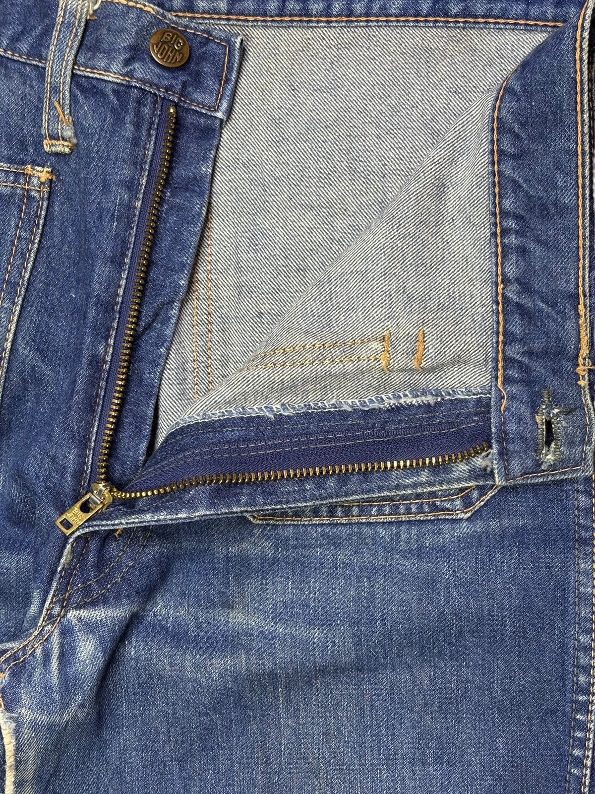 Japanese Brand Vintage Japanese Brand Bushpant Mud Wash Flare Jeans Size US 30 / EU 46 - 9 Thumbnail
