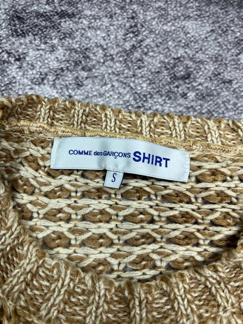 Comme des Garcons SHIRT Comme des Garcons Cable Knit Sweaters Size US S / EU 44-46 / 1 - 4 Thumbnail