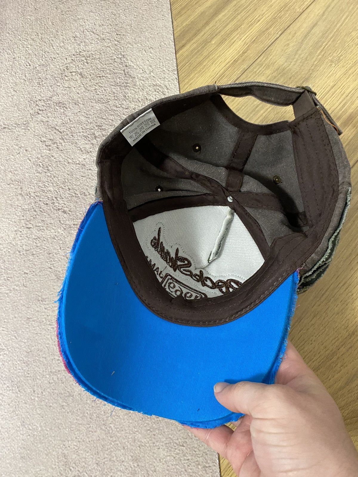 Vintage vintage If Six Was Nine style distressed hat cap Size ONE SIZE - 5 Thumbnail