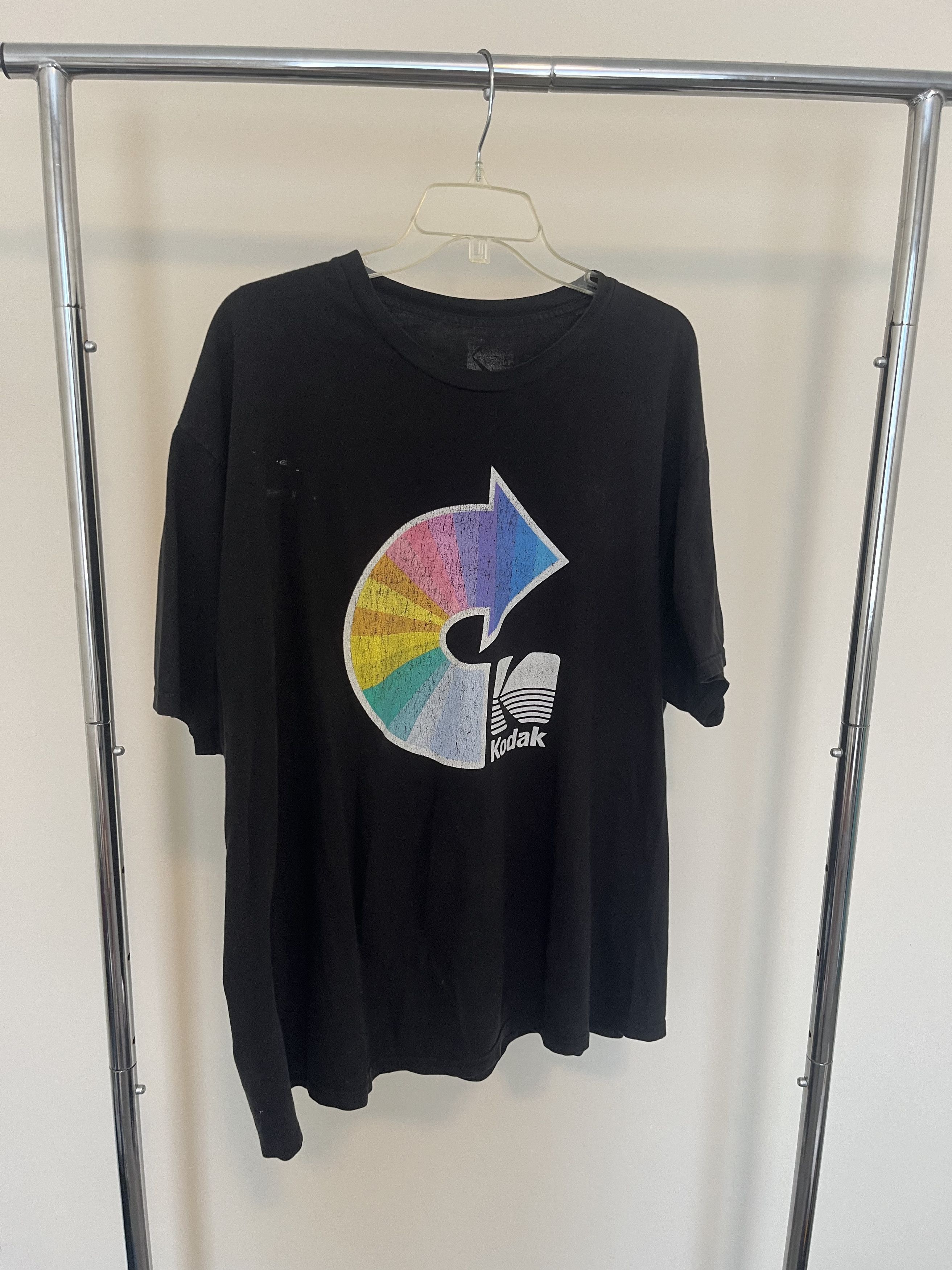 Kodak × Vintage Rare Vintage Kodak Cotton Tee with Sleeve Print Size US XXL / EU 58 / 5 - 1 Thumbnail