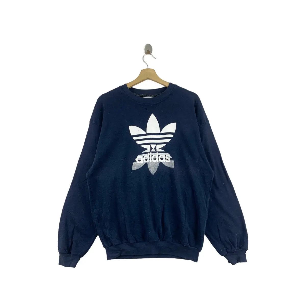 Adidas Vintage 90’ ADIDAS ORIGINALS TREFOIL Shadow Logo Size L / US 10 / IT 46 - 1 Thumbnail