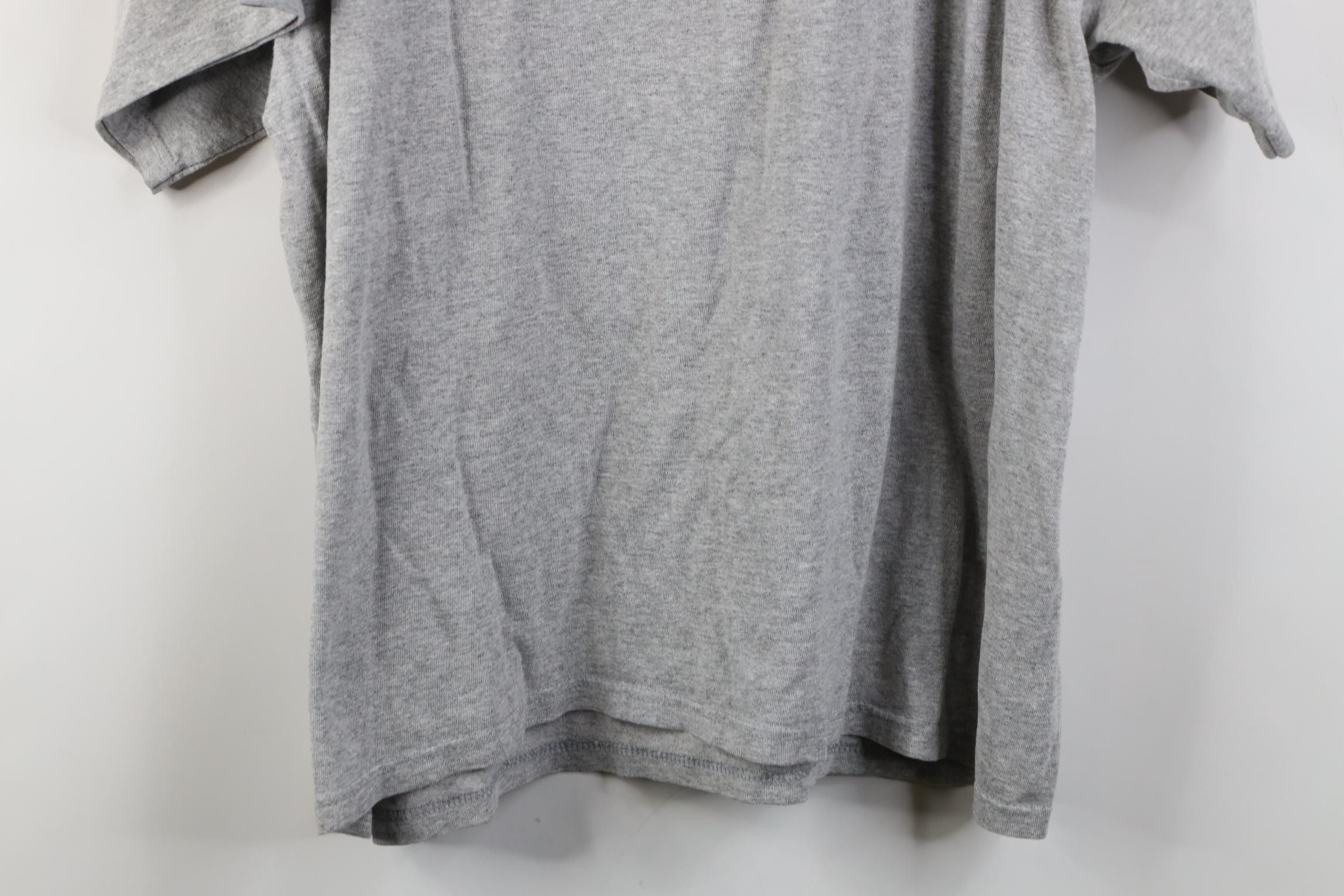 Nike Vintage Nike Travis Scott Center Swoosh T-Shirt Heather Gray Size US XL / EU 56 / 4 - 16 Thumbnail