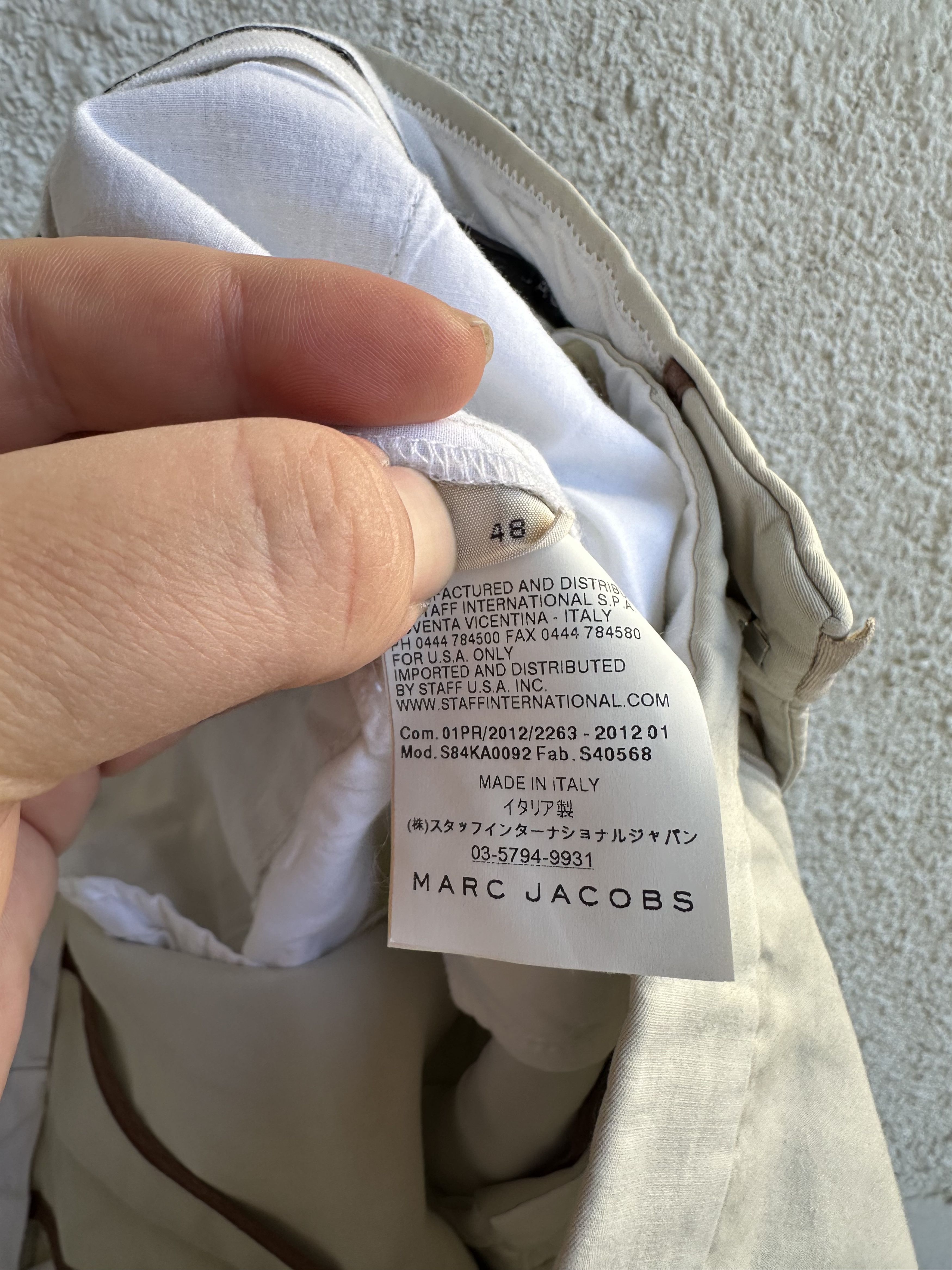 Marc Jacobs Mainline Beige Chino Pants Size US 32 / EU 48 - 5 Thumbnail