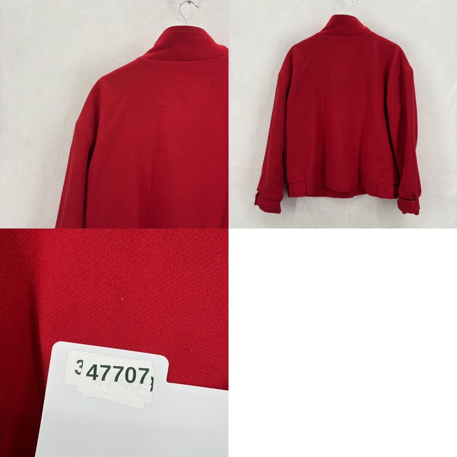 Vintage VINTAGE Woolrich Jacket Woman 2XL Red Wool Button Front Stand Collar Casual 90s Womens Size XXL / US 16-18 / IT 52-54 - 9 Thumbnail