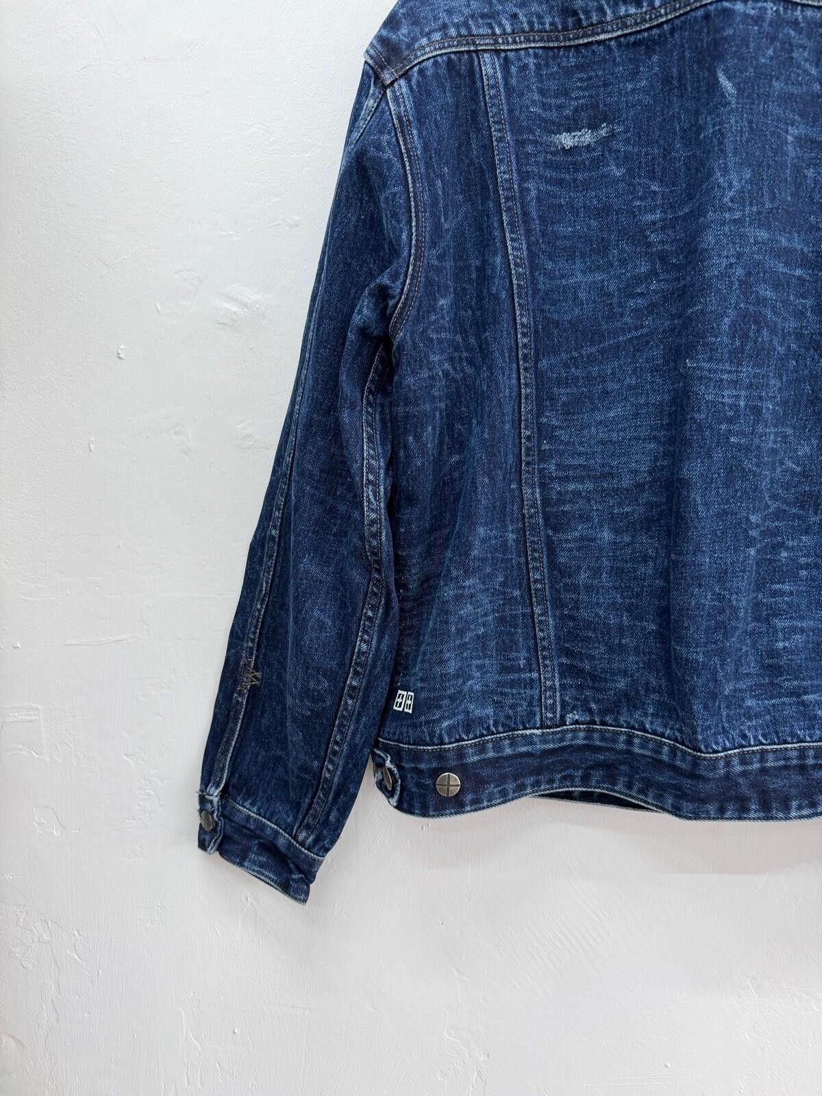 Ksubi new ksubi mens denim jacket oversized blue medium m Size US M / EU 48-50 / 2 - 7 Thumbnail