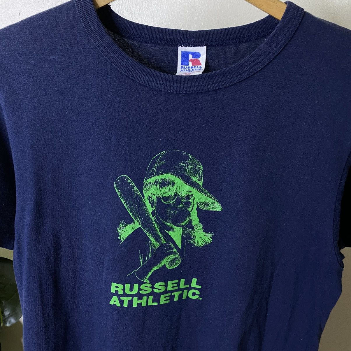 Russell Athletic Vintage 2000s Russell Athletic Baseball T Shirt Size US M / EU 48-50 / 2 - 2 Thumbnail