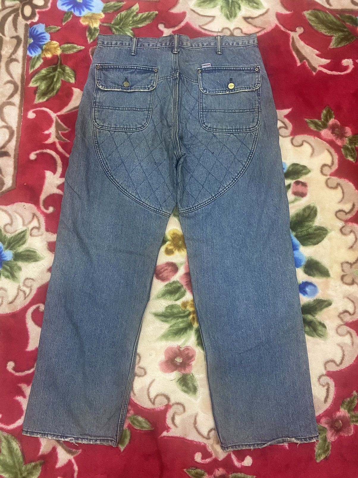 Fat Tokyo × Japanese Brand × Vintage Vintage FAT TOKYO Jeans Skinny Old Cutting Like Baggy Size US 34 / EU 50 - 2 Thumbnail
