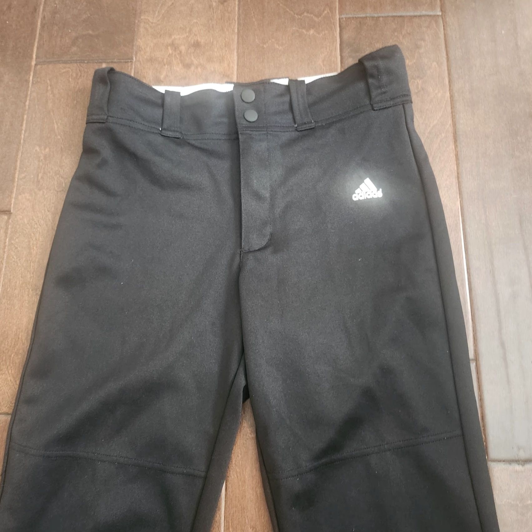Adidas Adidas Climalite Mens Medium Black Athletic Training Pants Cropped Inseam Size US 31 - 5 Thumbnail
