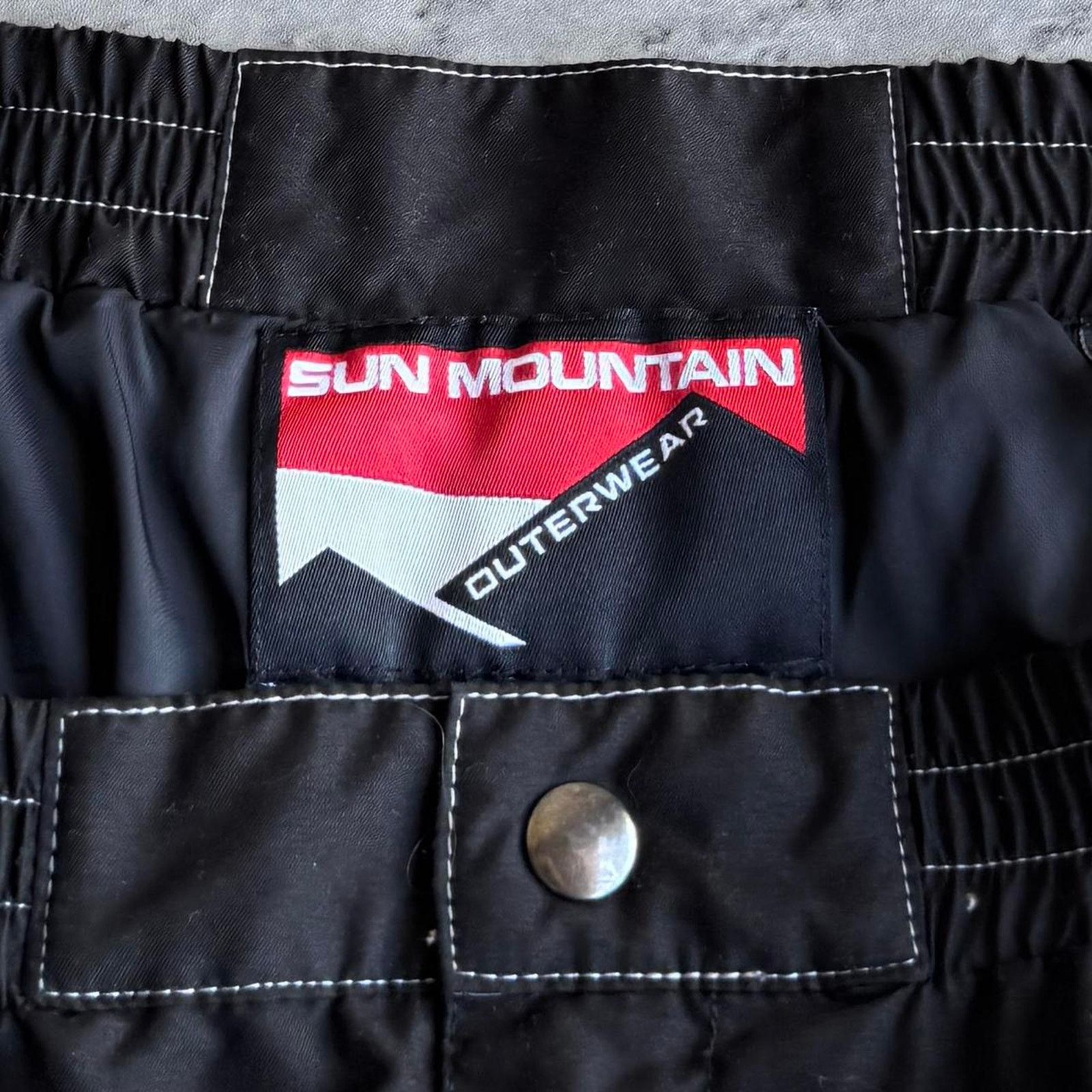 Outdoor Research Vintage Y2K Sun Mountain Outerwear Tonal Black Tech Pants Size US 38 / EU 54 - 3 Thumbnail