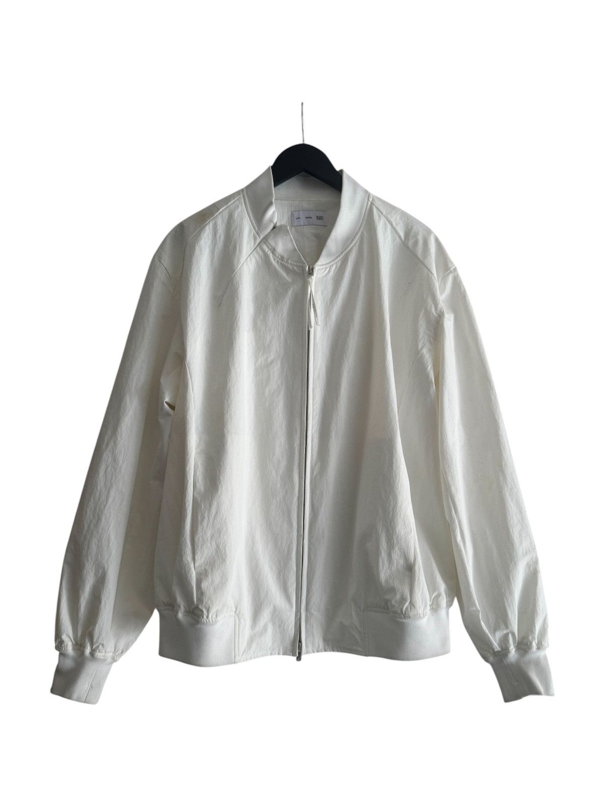 POST ARCHIVE FACTION (PAF) Post Archival Faction PAF White Nylon Zip Up Runway Bomber Size US XL / EU 56 / 4 - 1 Thumbnail