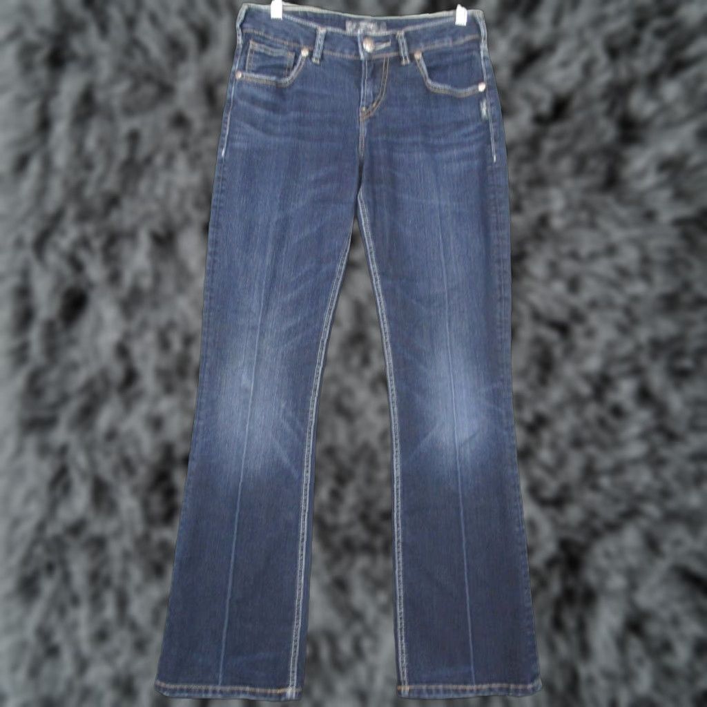 Silver Jeans Co. Silver Jeans Silver Natsuki Jeans Bootcut 29 Women's Blue Dark Wash EUC Size 29" - 1 Thumbnail