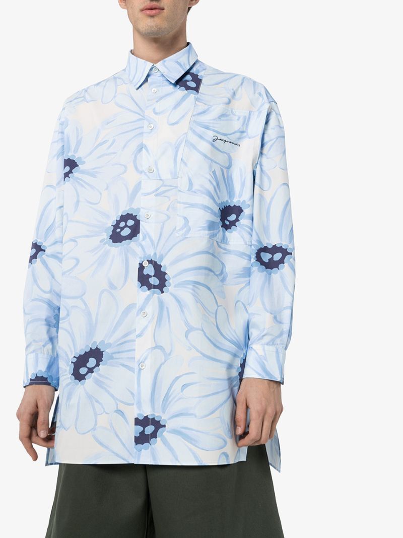 Jacquemus Jacquemus La Chemise Paul Shirt Size US M / EU 48-50 / 2 - 2 Thumbnail