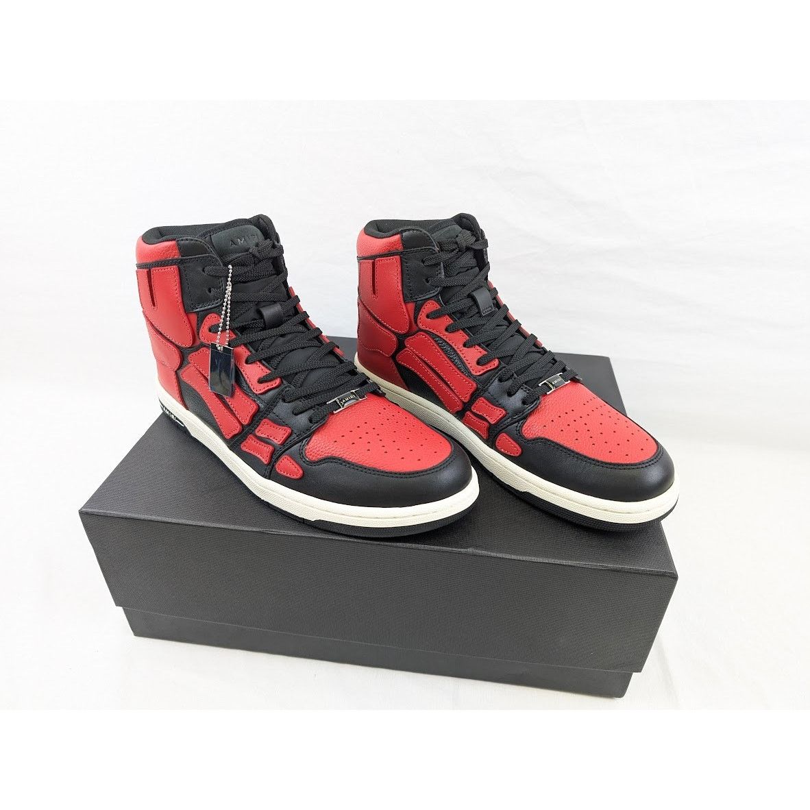Amiri o1rshd1 Q:3 / Skel top hi / Skeleton high top Sneakers Size US 11 / EU 44 - 21 Thumbnail