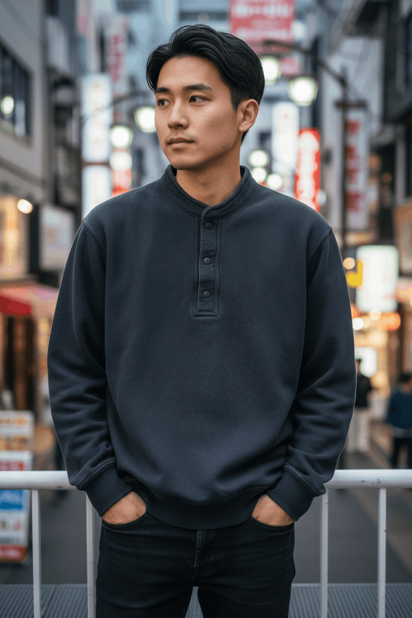 Uniqlo Vintage 90's UNIQLO Retro Classic Sweatshirt Size US S / EU 44-46 / 1 - 1 Thumbnail