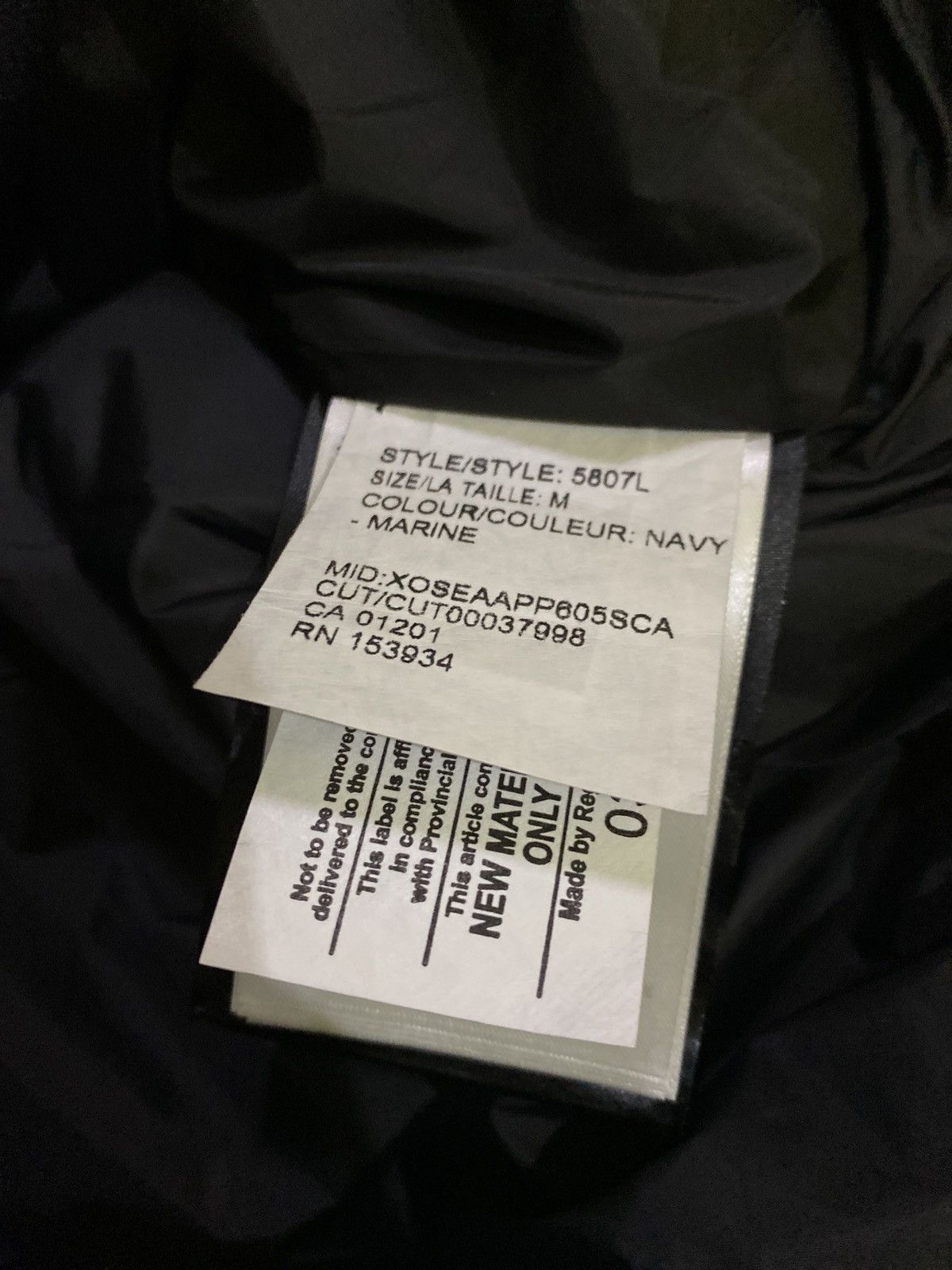 Canada Goose navy marine 5807L canmoore parka Size US M / EU 48-50 / 2 - 7 Thumbnail