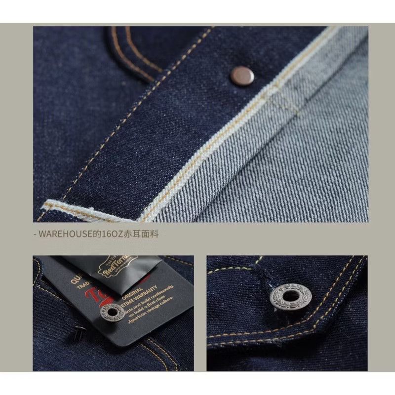 Japanese Brand Red tornado vintage spring/ summer denim jacket Size US S / EU 44-46 / 1 - 5 Thumbnail