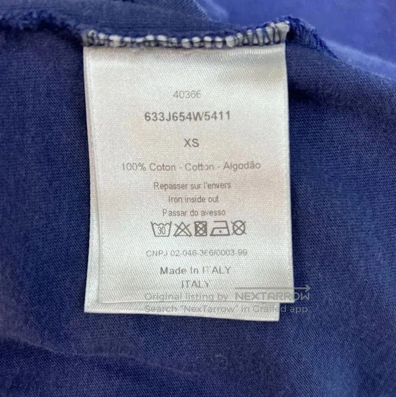 Dior Dior Blue Cotton Blend Women's T. Size XS / US 0-2 / IT 36-38 - 5 Thumbnail