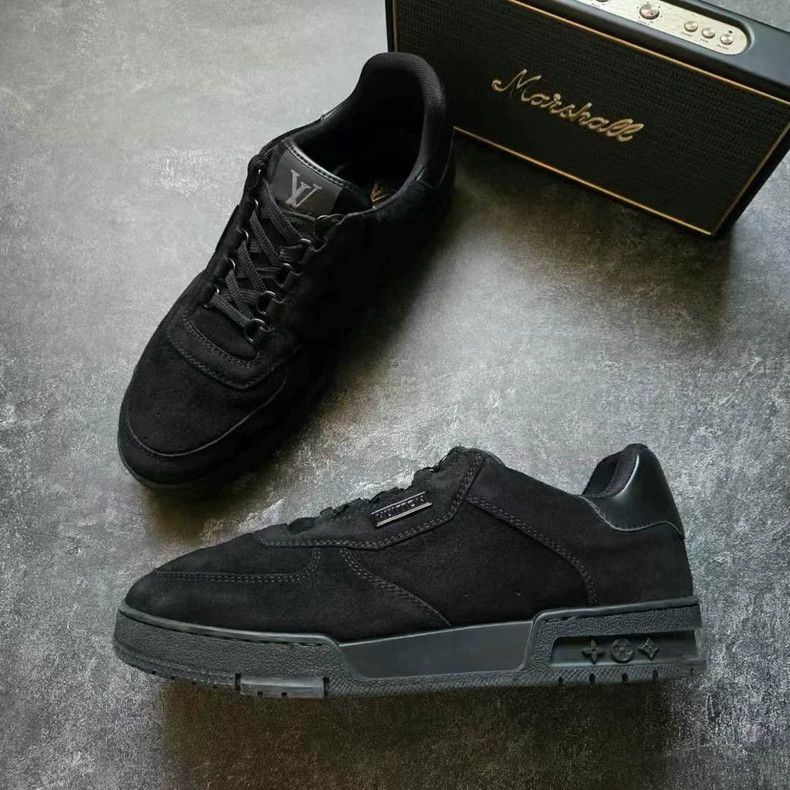 Louis Vuitton louis vuitton trainer black sneakers-2507 Size US 8 / EU 41 - 3 Thumbnail