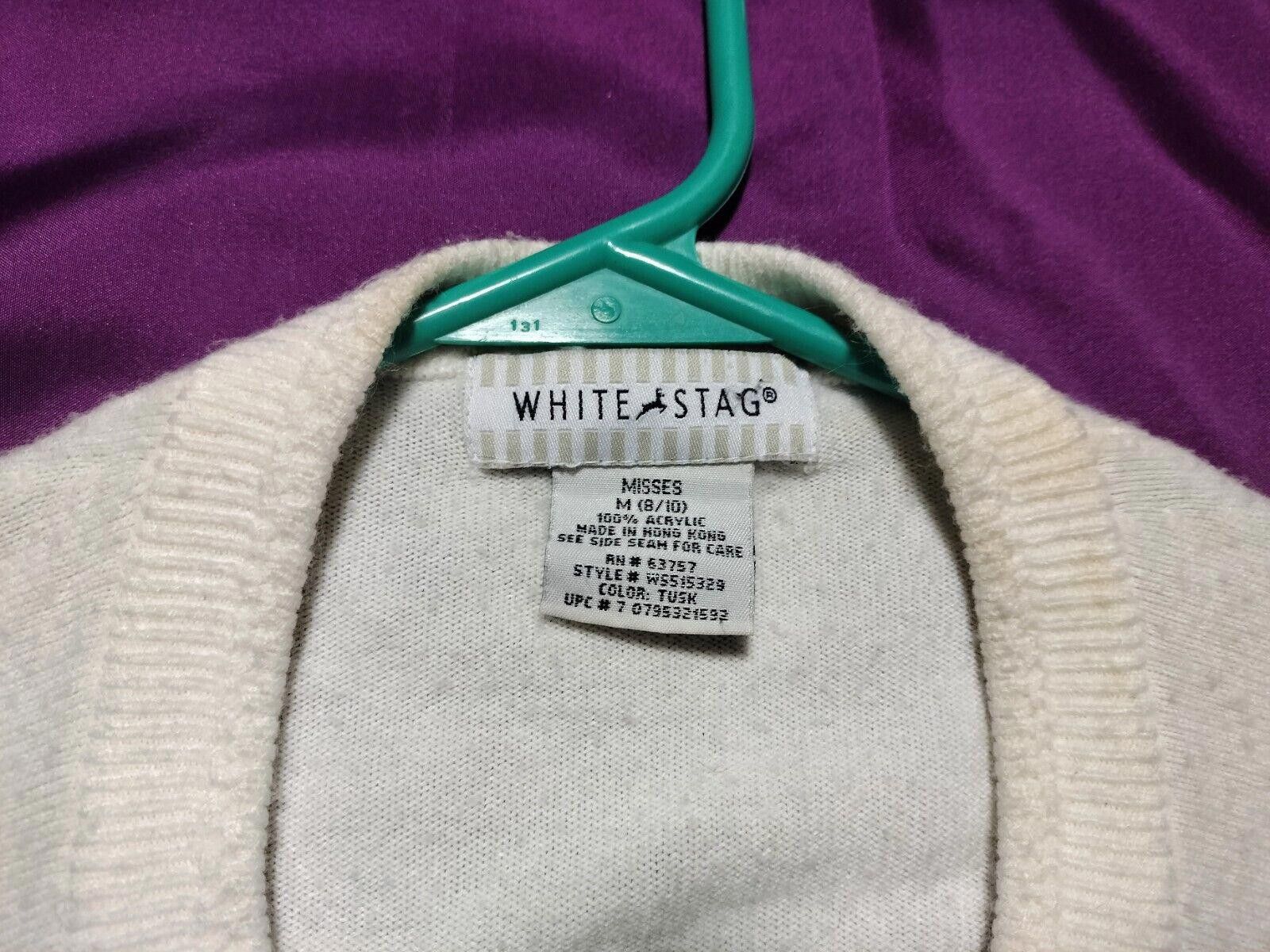 Designer White Stag Womens Cardigan M (8/10) Size M / US 6-8 / IT 42-44 - 2 Thumbnail