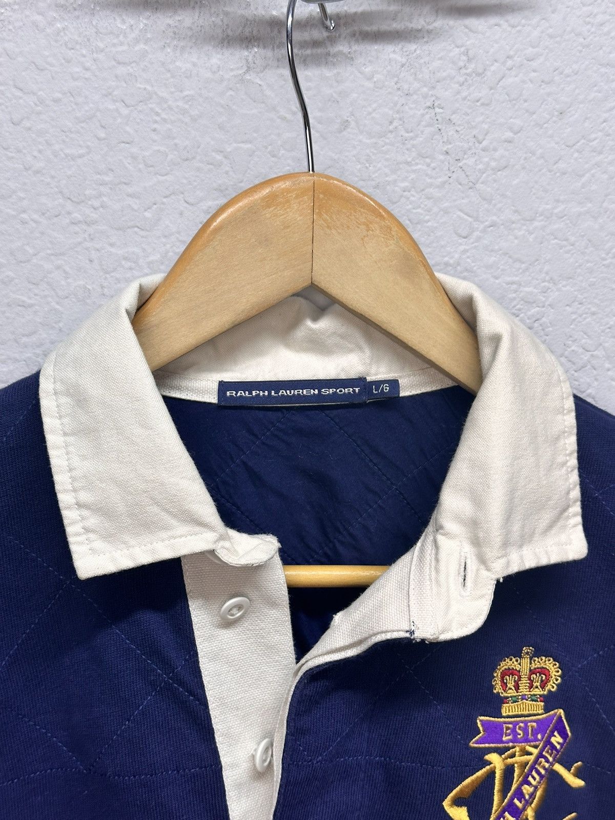Polo Ralph Lauren Vintage Polo Ralph Lauren Regby Y2K streetwear Double Jacket Size US M / EU 48-50 / 2 - 8 Thumbnail