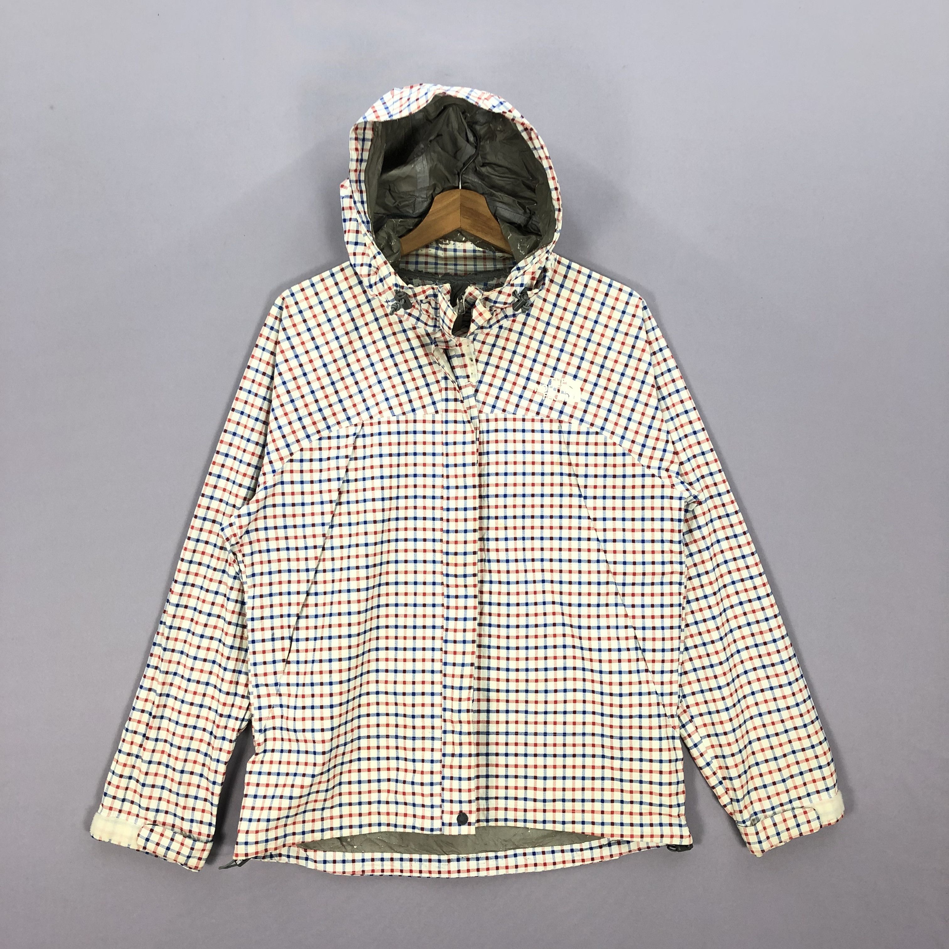 The North Face × Vintage Vintage The North Face Checkered Hoodie Jacket TNF Hooded Size US M / EU 48-50 / 2 - 1 Thumbnail