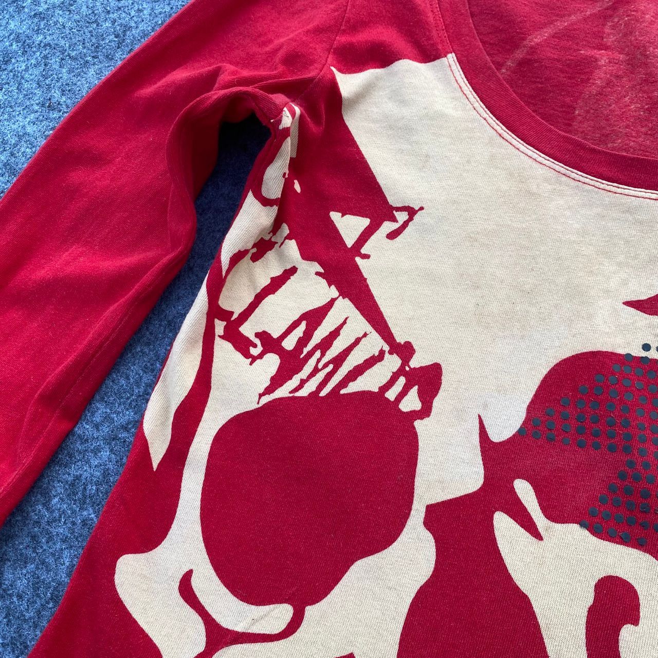 Japanese Brand Vintage Ghost To Helen Skulls Streetwear Long Sleeve Shirt Size L / US 10 / IT 46 - 5 Thumbnail