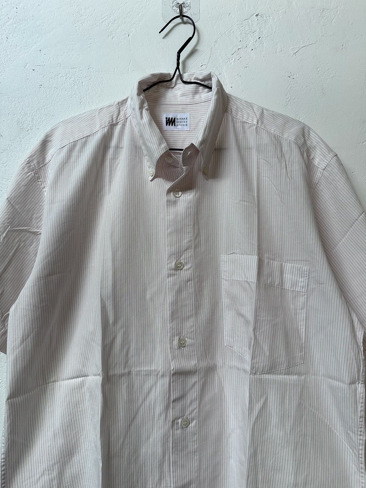 Issey Miyake Vintage IM Issey Miyake Stripe Shirt Size US L / EU 52-54 / 3 - 2 Thumbnail