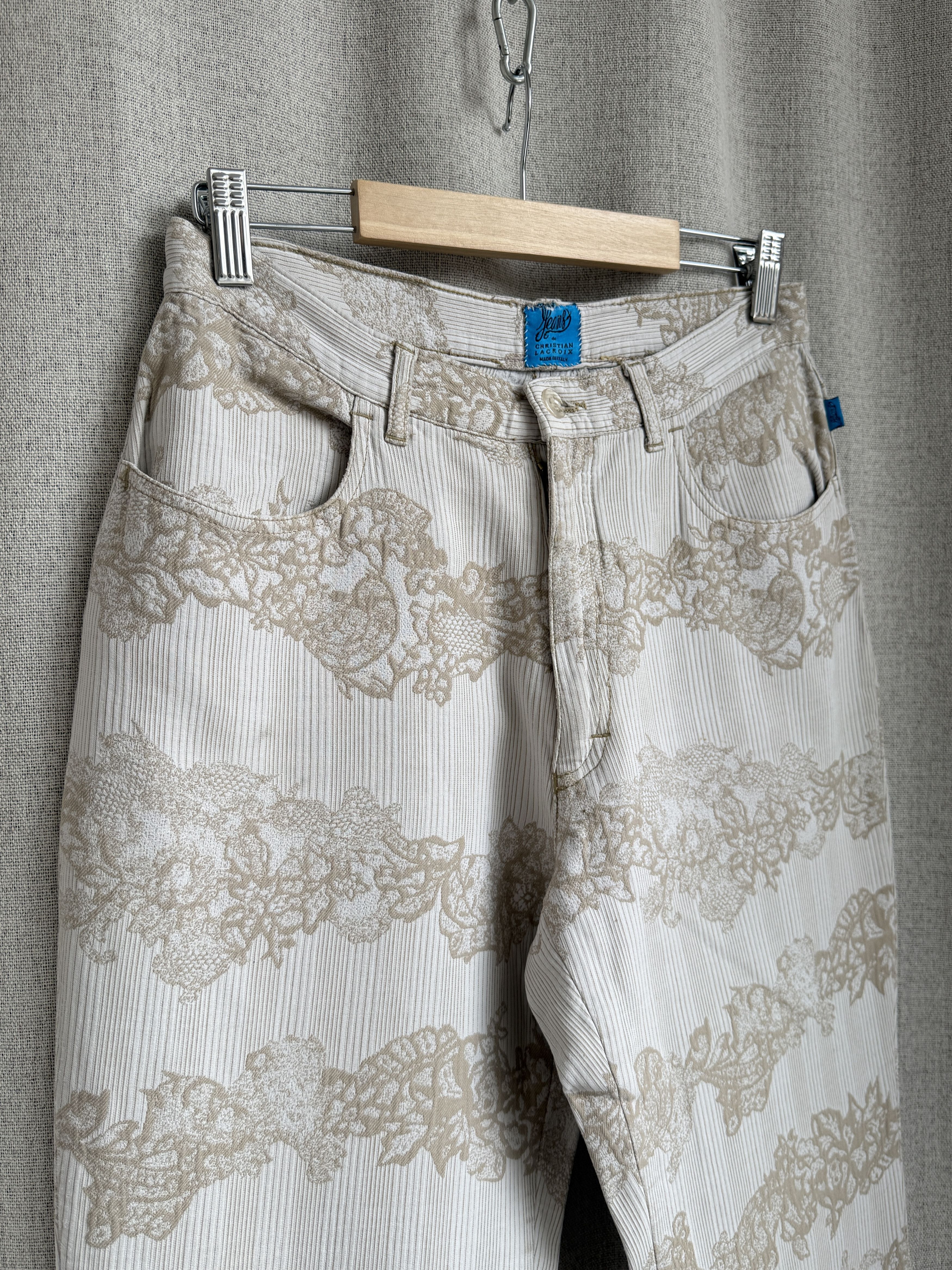 Christian Lacroix Vintage 90s Christian Lacroix Allover Pattern Pants Size 27" / US 4 / IT 40 - 3 Thumbnail