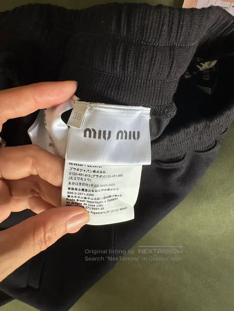 Miu Miu Miu Miu 38 Pants for girls in autumn and winter Size 37" - 3 Thumbnail