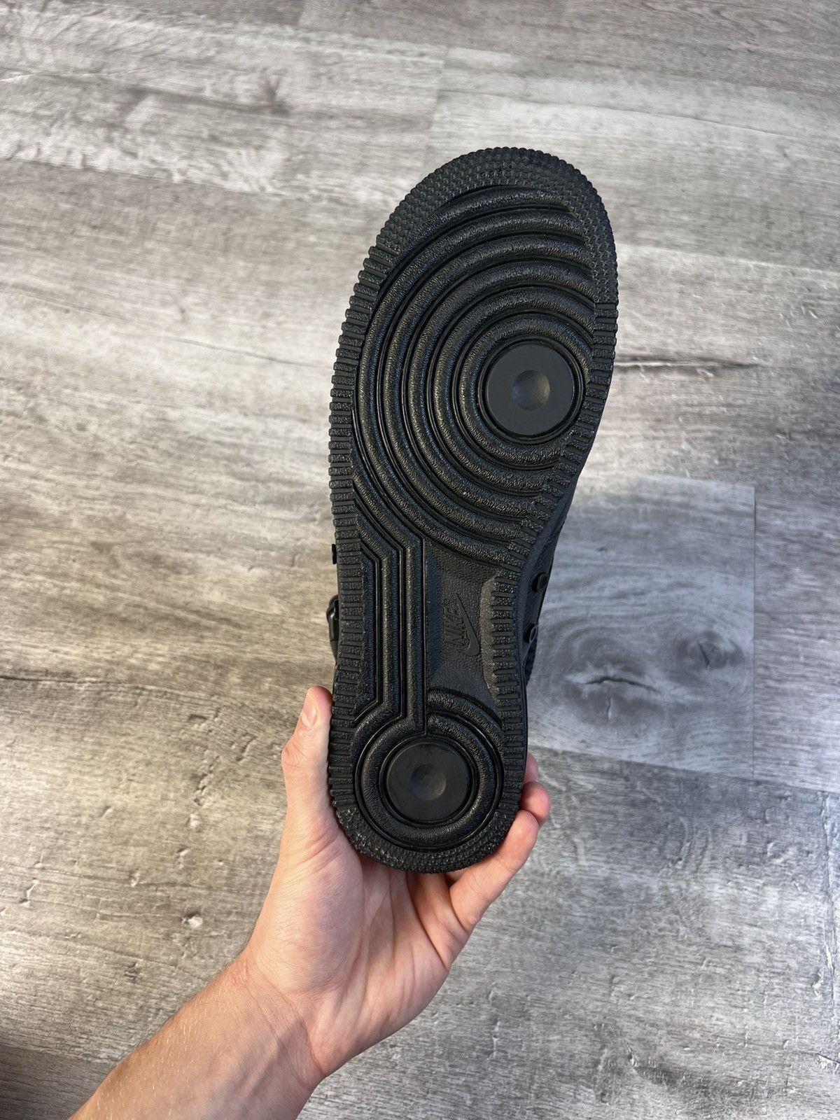 Nike Nike SF Air Force 1 High Triple Black shoe’s Size US 8 / EU 41 - 13 Thumbnail