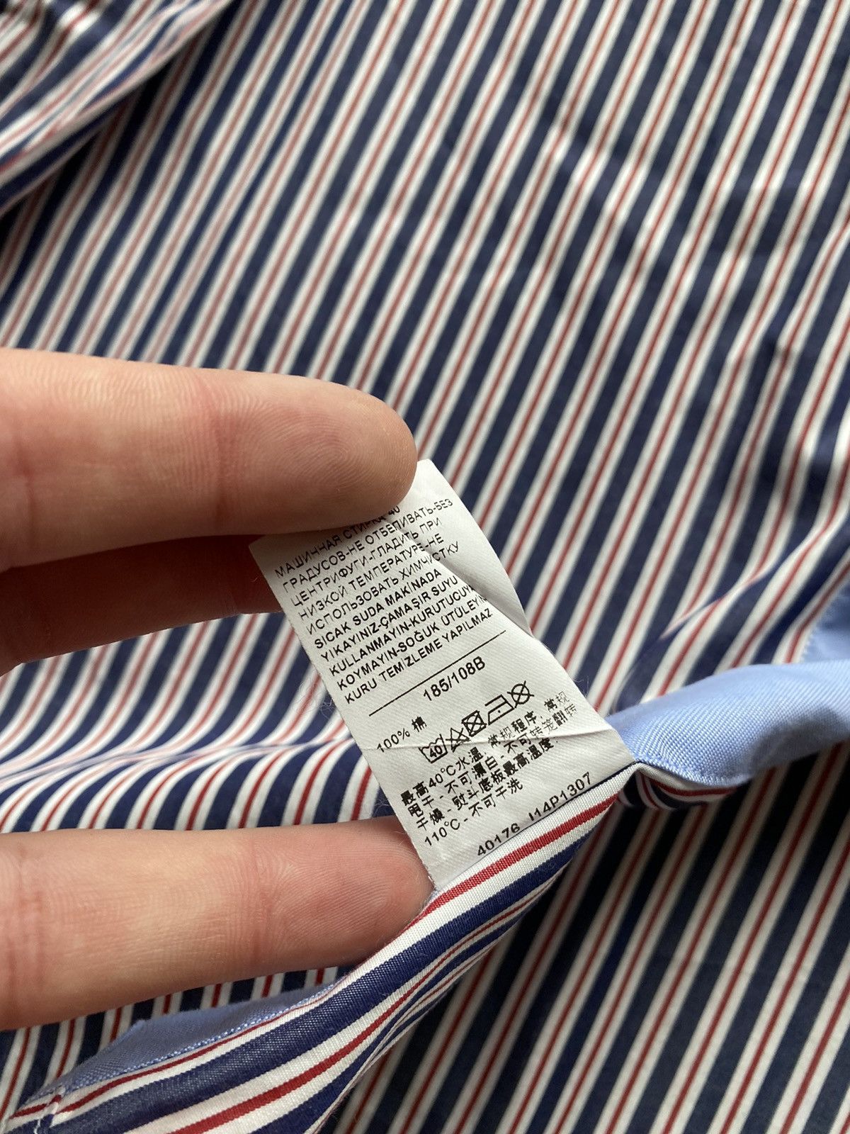 Paul & Shark Paul & Shark Yachting Geometric Shirt Button Ocean Team Size US XL / EU 56 / 4 - 12 Thumbnail