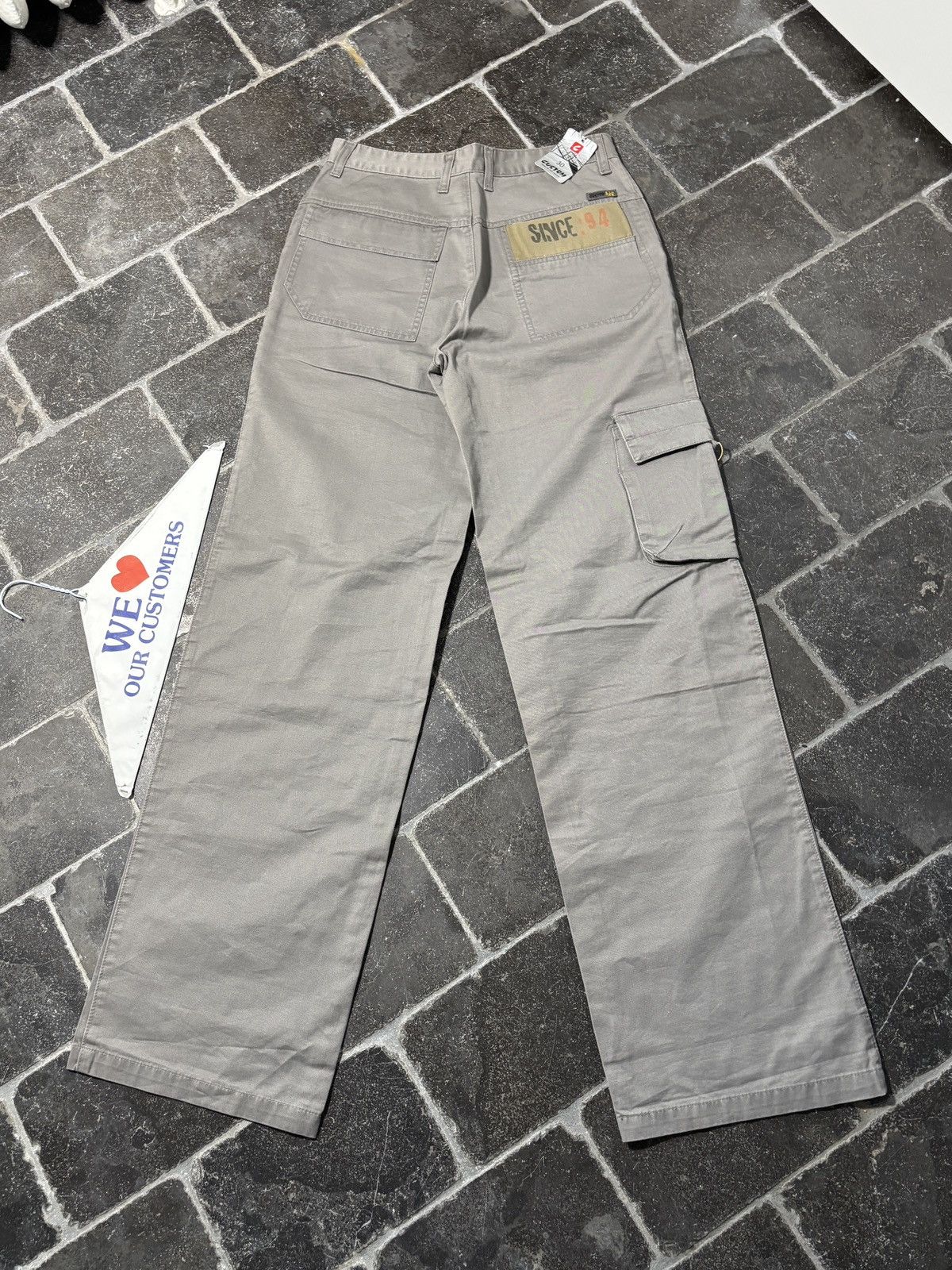 Vintage Y2K Deadstock Vintage Cargo Pants Combat Utility 1990s 2000s Size US 30 / EU 46 - 14 Thumbnail