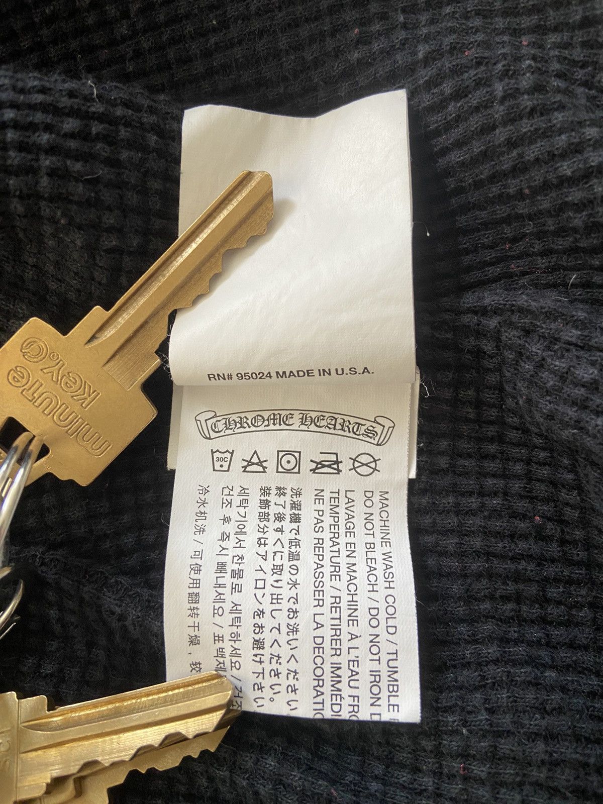 Chrome Hearts Chrome hearts x Foti thermal hoodie Size US M / EU 48-50 / 2 - 9 Thumbnail