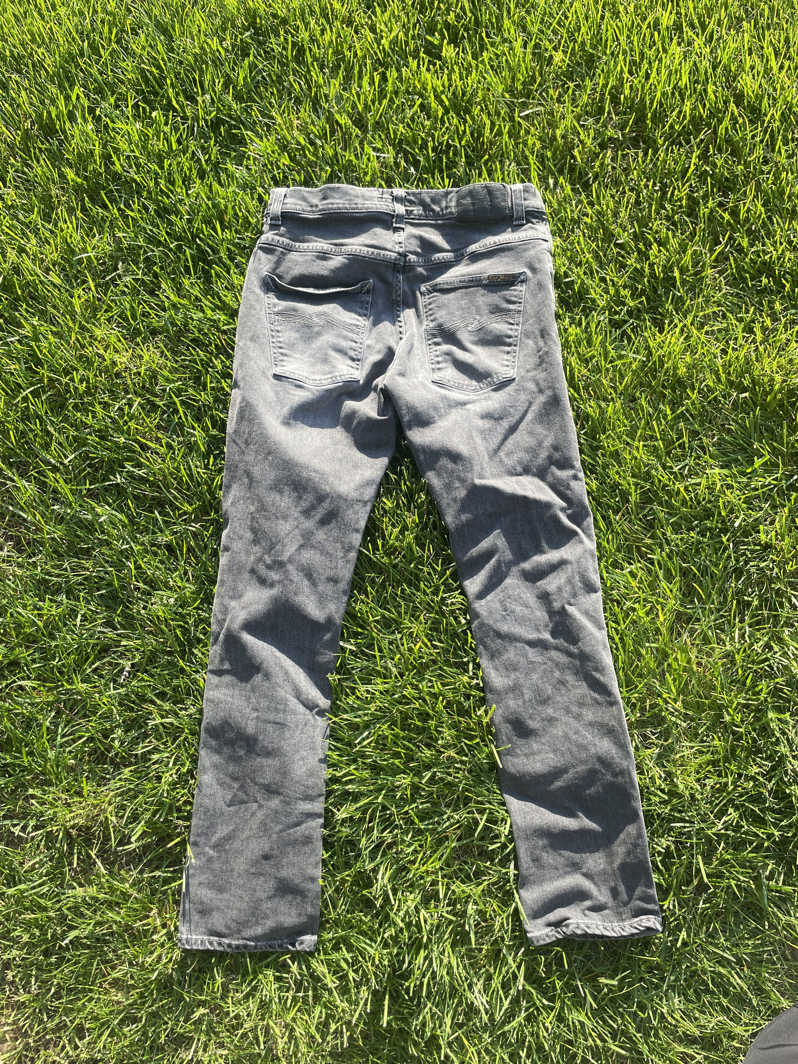 Nudie Jeans Nudie Jeans Gray Denim Size US 32 / EU 48 - 2 Thumbnail