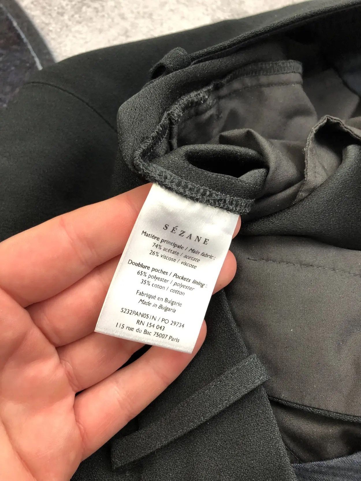 Sezane SEZANE Vintage Streetwear Casual Minimalistic Pants Hype Y2k Size 32" / US 10 / IT 46 - 9 Thumbnail