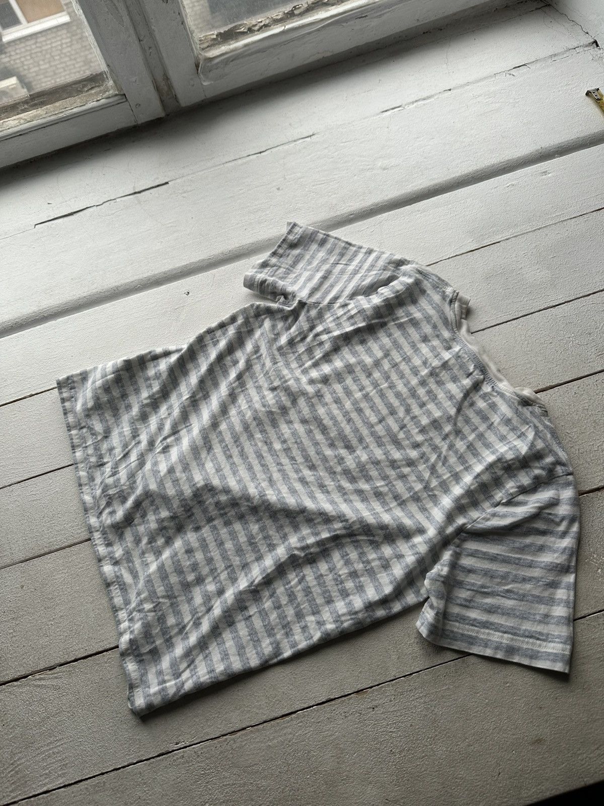 Cos 🚨 COS STRIPED LUXURY WOMEN T-SHIRT BLUE WHITE Size M / US 6-8 / IT 42-44 - 10 Thumbnail