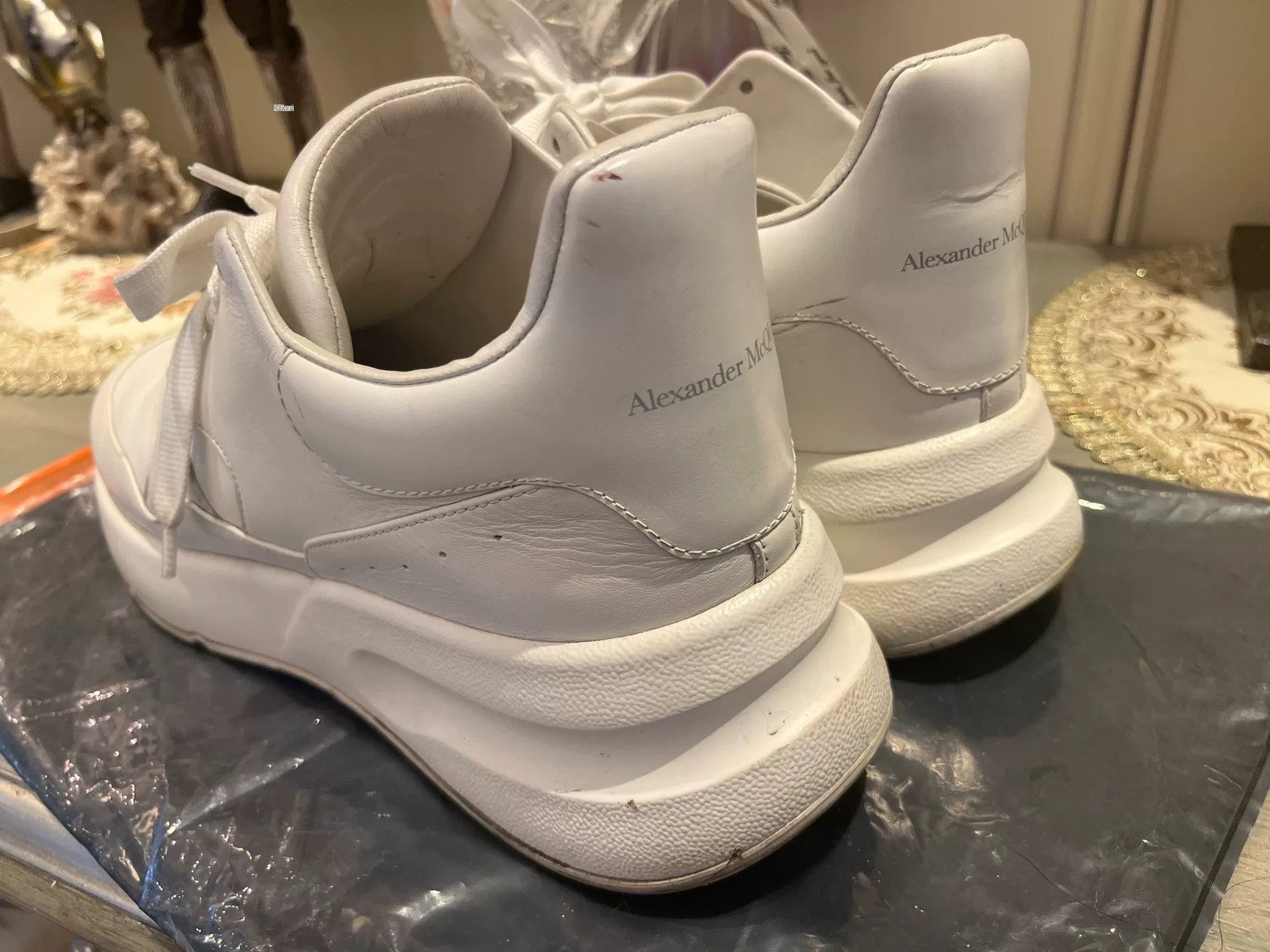 Alexander McQueen Alexander McQueen Sprint Runner White Dad Shoes Size US 9 / EU 42 - 5 Thumbnail