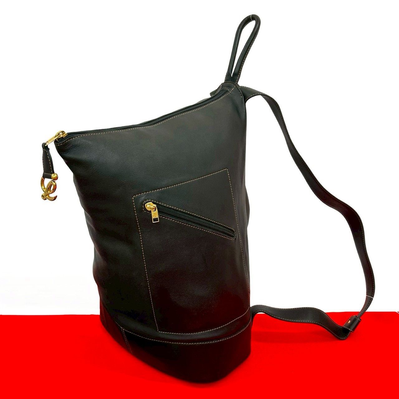Loewe Loewe Loewe Leather Backpack Leather Backpack DUTY FREE for USA Size ONE SIZE - 1 Thumbnail
