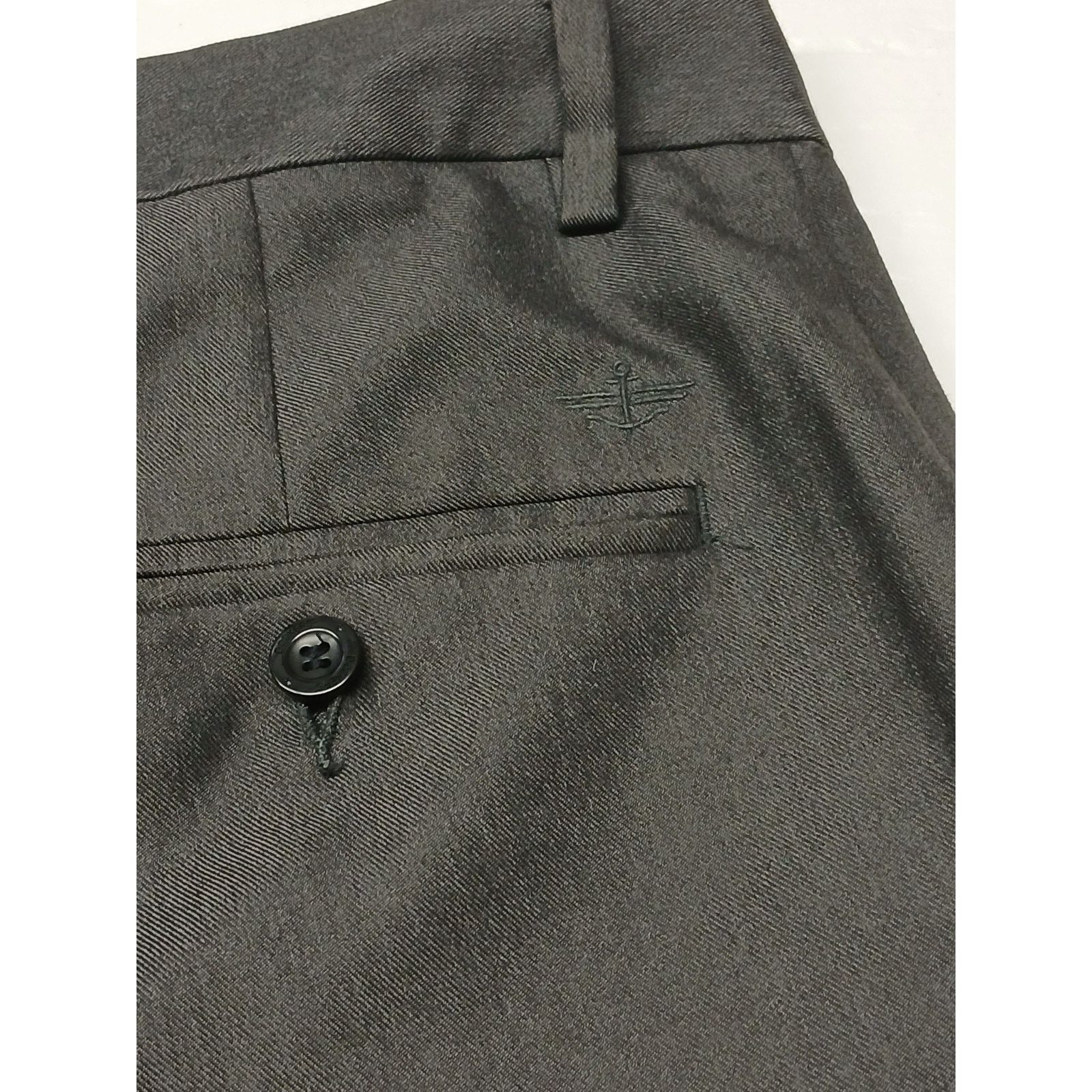 Dockers Dockers (30x30) Gray Straight Regular Fit Dress Slacks Size US 30 / EU 46 - 9 Thumbnail