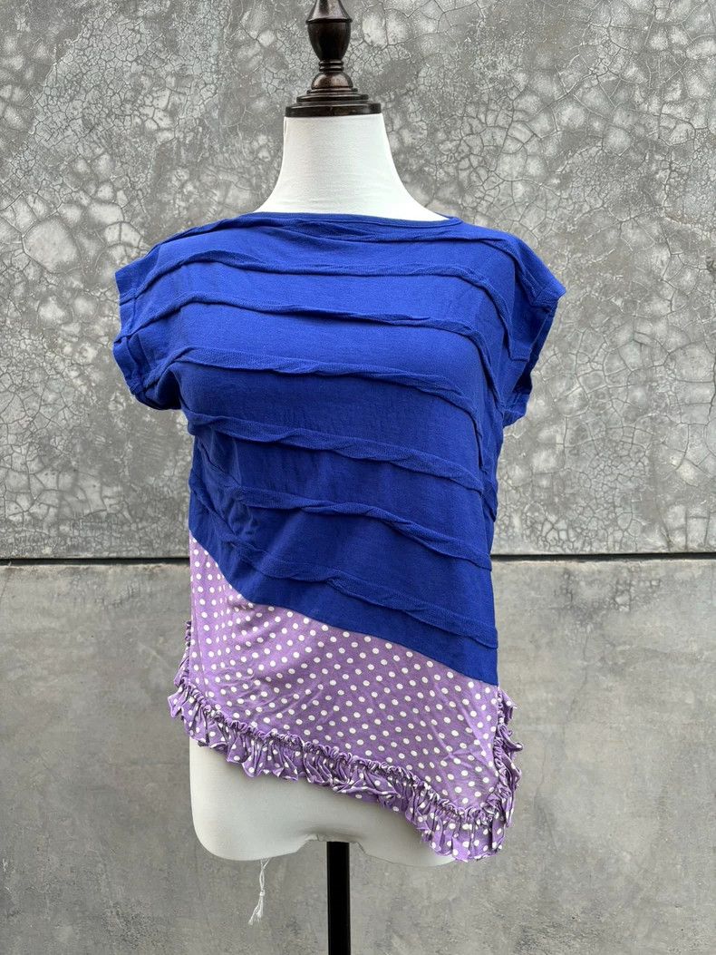 Comme des Garcons Comme des Garcons Twisted knitted polka-dot lace stitching Size S / US 4 / IT 40 - 2 Thumbnail