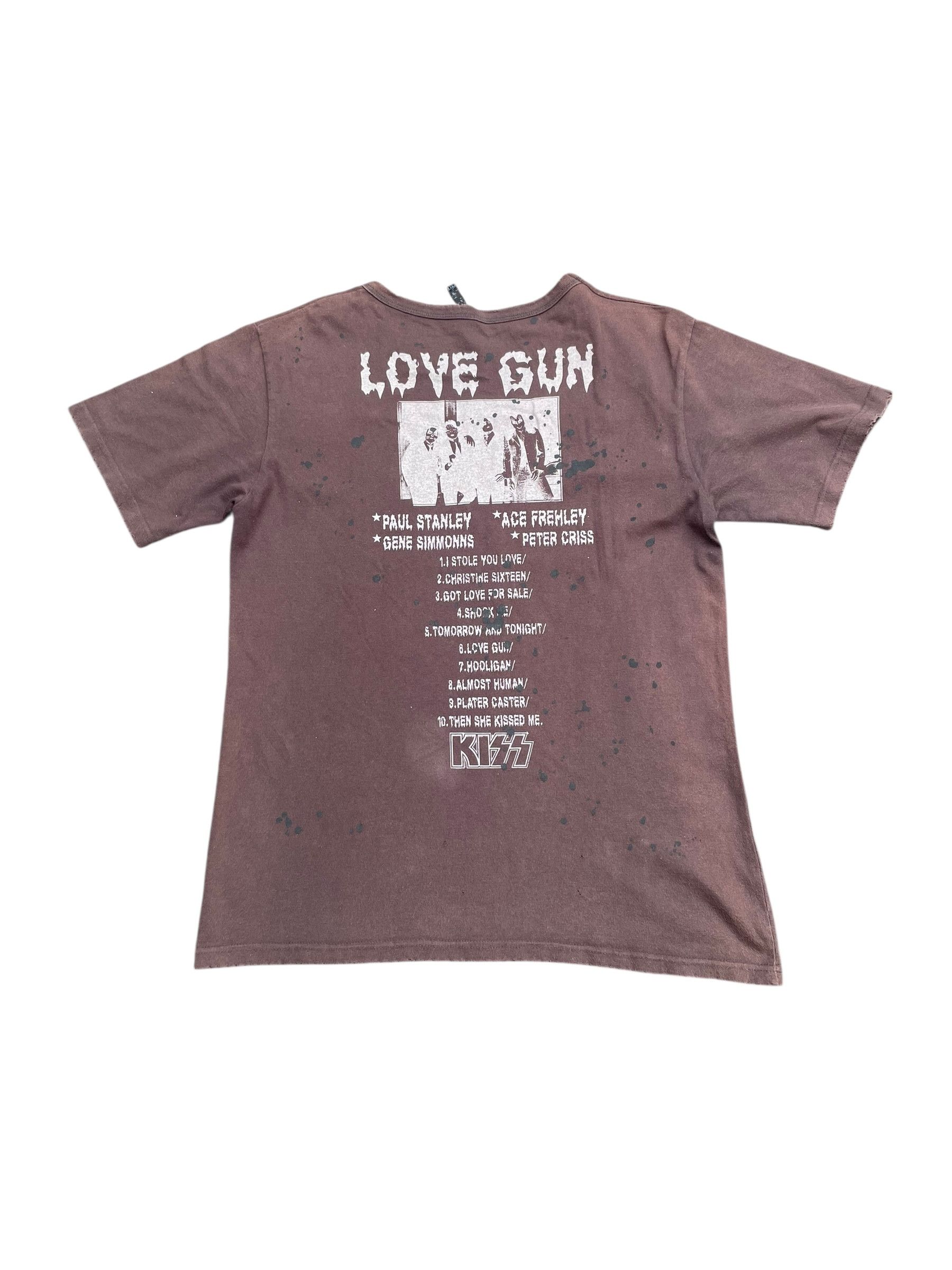Band Tees × KISS Kiss Love Gun Faded & Distresed Style Size M / US 6-8 / IT 42-44 - 5 Thumbnail