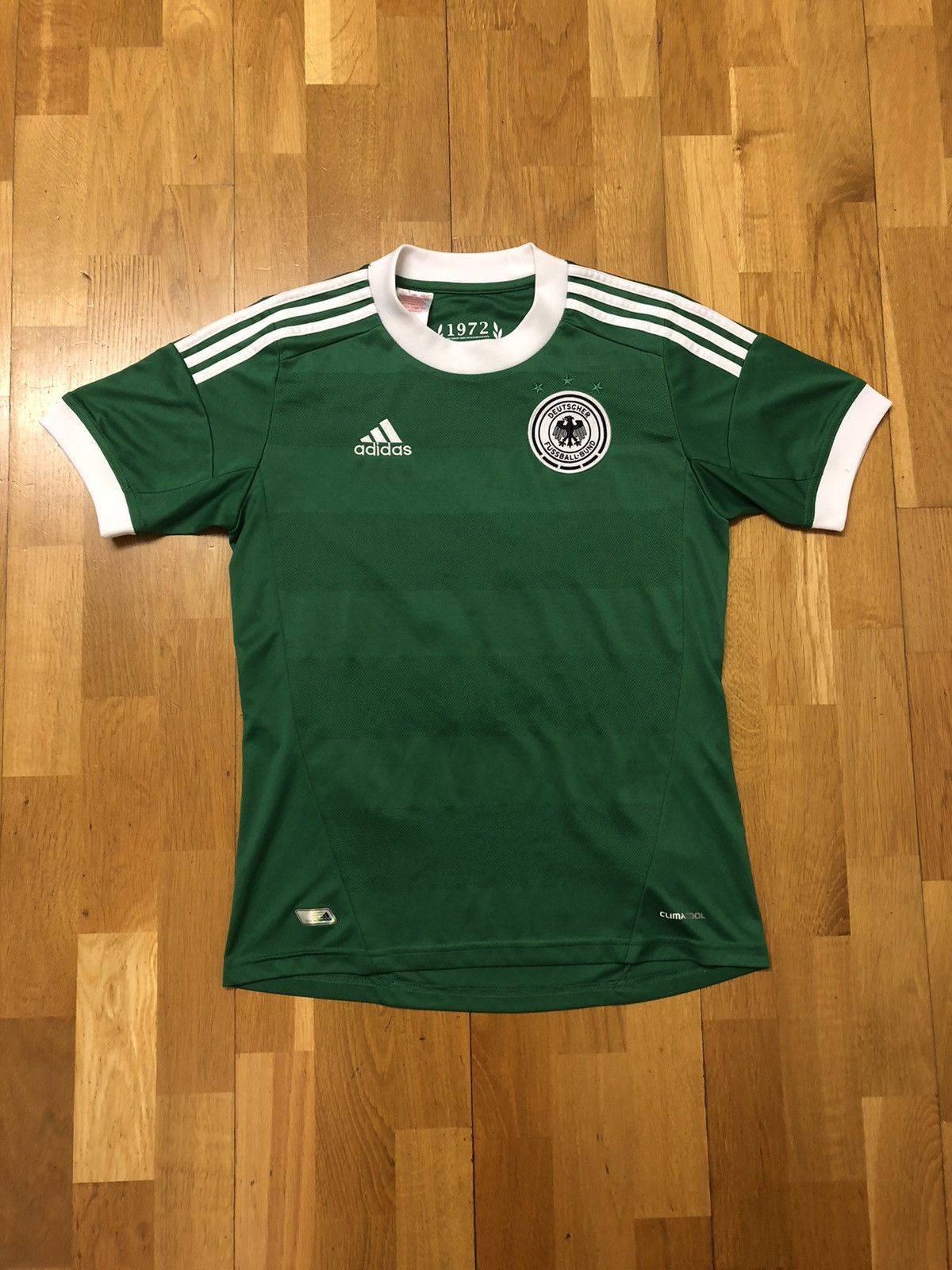 Other ADIDAS NILS PETERSEN GERMANY FOOTBALL VINTAGE SOCCER JERSEY Size US S / EU 44-46 / 1 - 1 Thumbnail