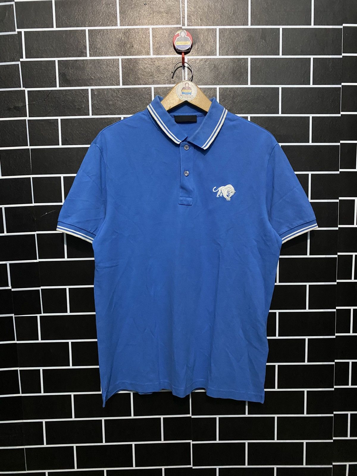 Prada Prada panther embroidered polo shirt Size US L / EU 52-54 / 3 - 2 Thumbnail