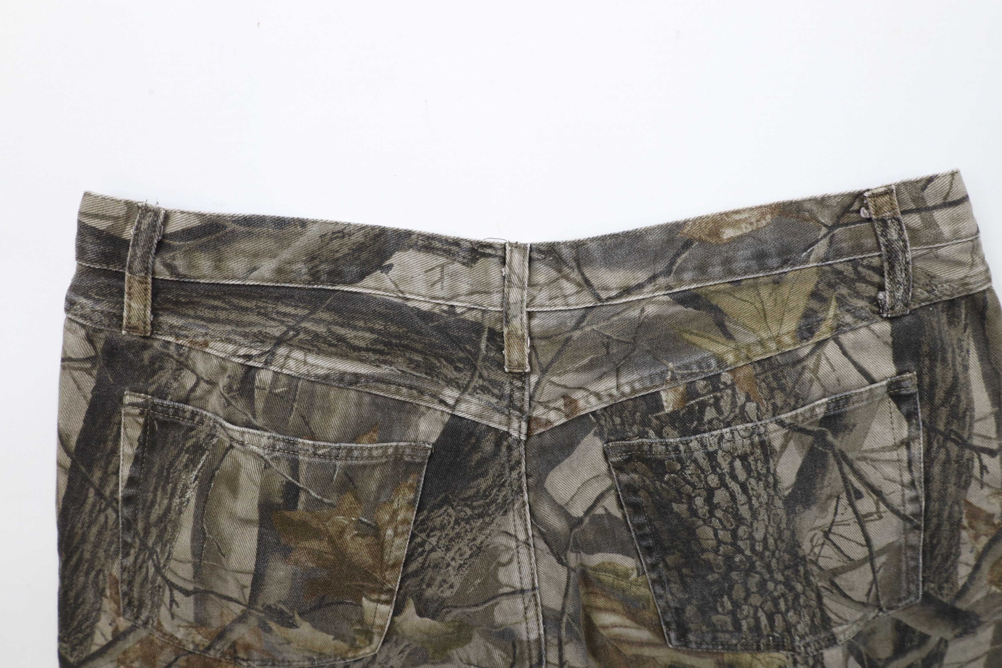 Vintage Vintage 90s Streetwear Double Knee Camouflage Wide Leg Jeans Size US 38 / EU 54 - 12 Thumbnail
