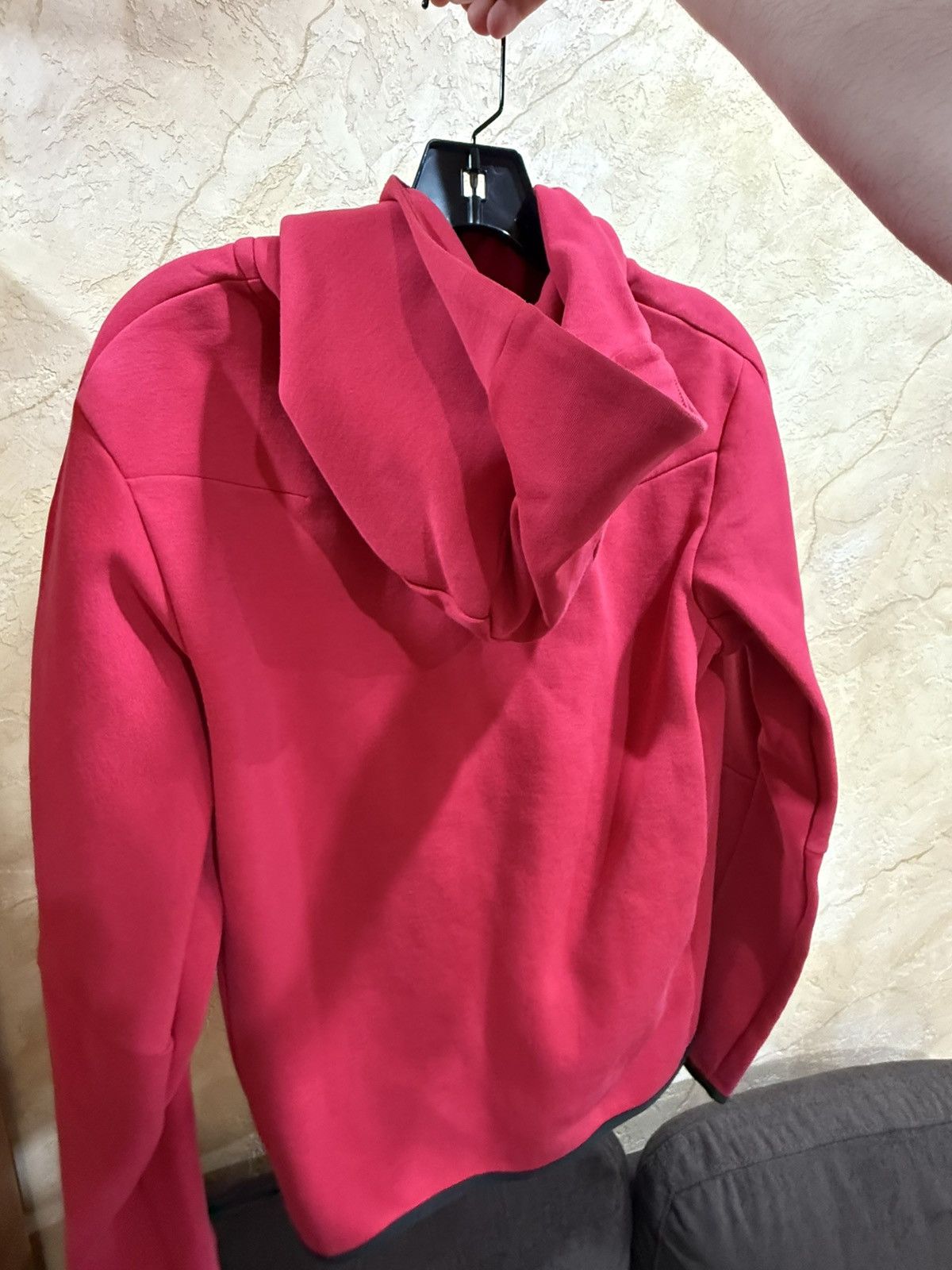 Nike Red nike tech hoodie Size US S / EU 44-46 / 1 - 3 Thumbnail